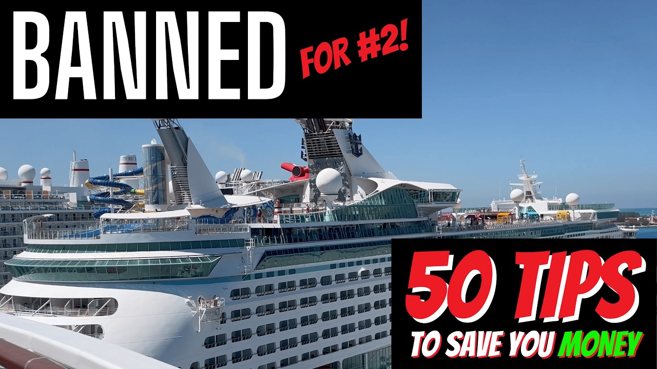 50 Tips to SAVE MONEY on Royal Caribbean and other cruises - (do this WRONG & you might get BANNED!)