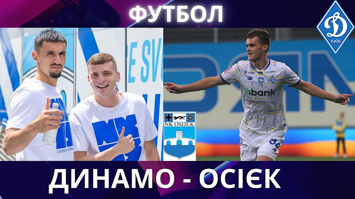 Dynamo – Osijek. Football. Friendly match. Vanat. Yarmolenko. Live broadcast. Announcement. Shovk...