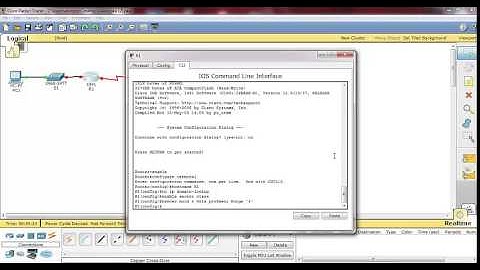 CCNA 2 Actividad 1.5.2 Configuración básica del router