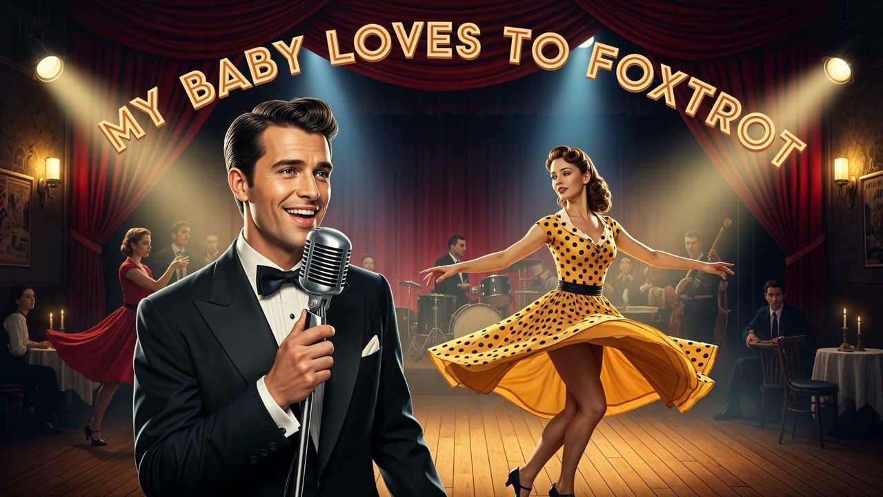 Big Band Swing Music - My Baby Loves to Foxtrot – 1940s Swing Jazz