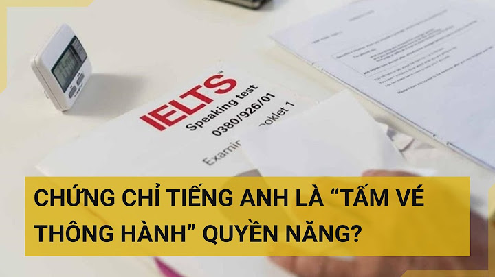 Chứng chỉ tiếng anh ielts là gì