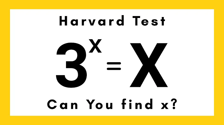 International Maths Olympiad Question | Find The Value Of X