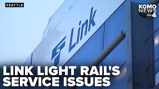 Light rail 1, 2 line service reduced between Northgate, Stadium, and Judkins Park stations