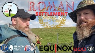 Awesome ROMAN Settlement Fields | Metal detecting UK | Minelab Equinox 800