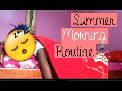 My Summer Morning Routine - YouTube YourPeaceOge