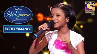 Ranita's Magical Performance On 'Jhumka Gira Re' | Indian Idol Junior 2