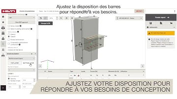 Hilti PROFIS Engineering software concrete-to-concrete design module - Caractéristiques et avantages