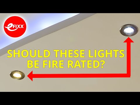 Video: Wat is brandgegradeerde downlights?