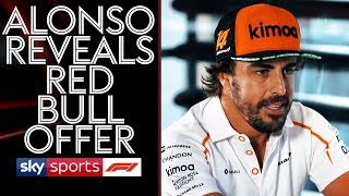 EXCLUSIVE: Fernando Alonso says he had Red Bull offer! 🏎️