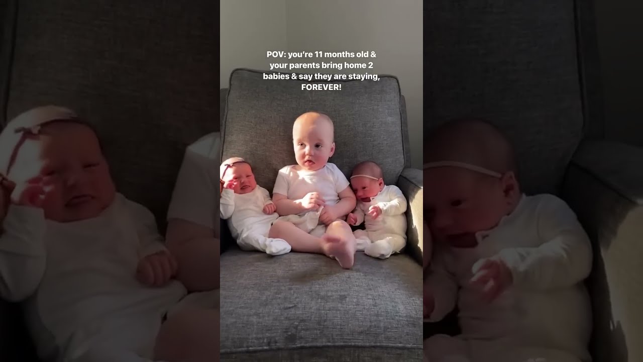 Brother Confused About Twin Babies Taelynmacdonald