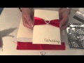 HOW TO MAKE YOUR OWN WEDDING INVITATIONS HANDMADE CARDS