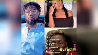 #ShattaWale Reveals # Junior US Was #Efia Odo's Ex Boyfriend