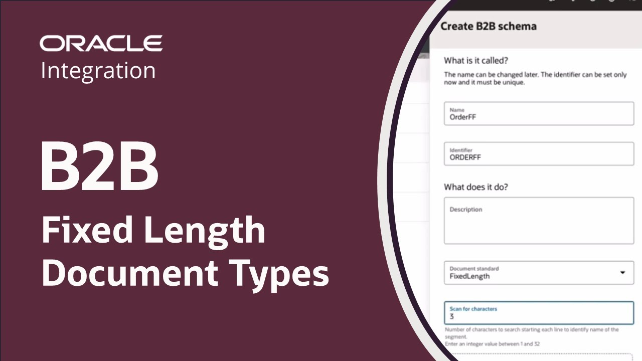 Fixed Length File Sample Use Fixed Length Document Types - YouTube