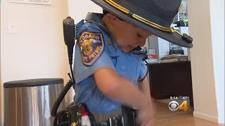 Colorado State Patrol Helps Make 4YearOld's Halloween Special