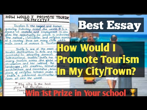 essay on how to promote tourism in my city