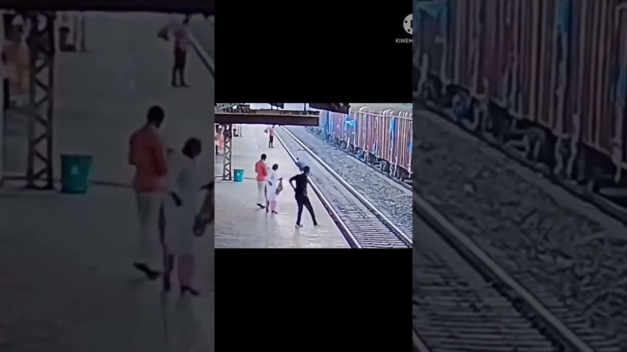 Indian Railways employee saves man from run over by train  Oneindia News