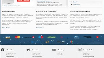 OptionFair Demo Account Review    Free Access