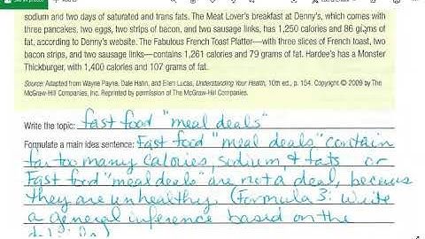 Chapter 5: Formulating the Implied Main Idea Video #4