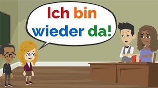 Deutsch lernen | Der Vortrag | Wortschatz und wichtige Verben