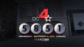 DC LOTTERY Evening 09/14/2022