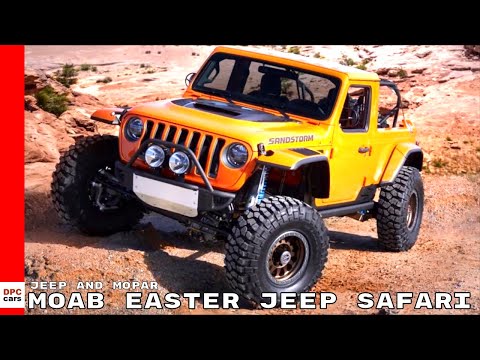 Jeep and Mopar Concept Vehicles for 52nd Moab Easter Jeep Safari