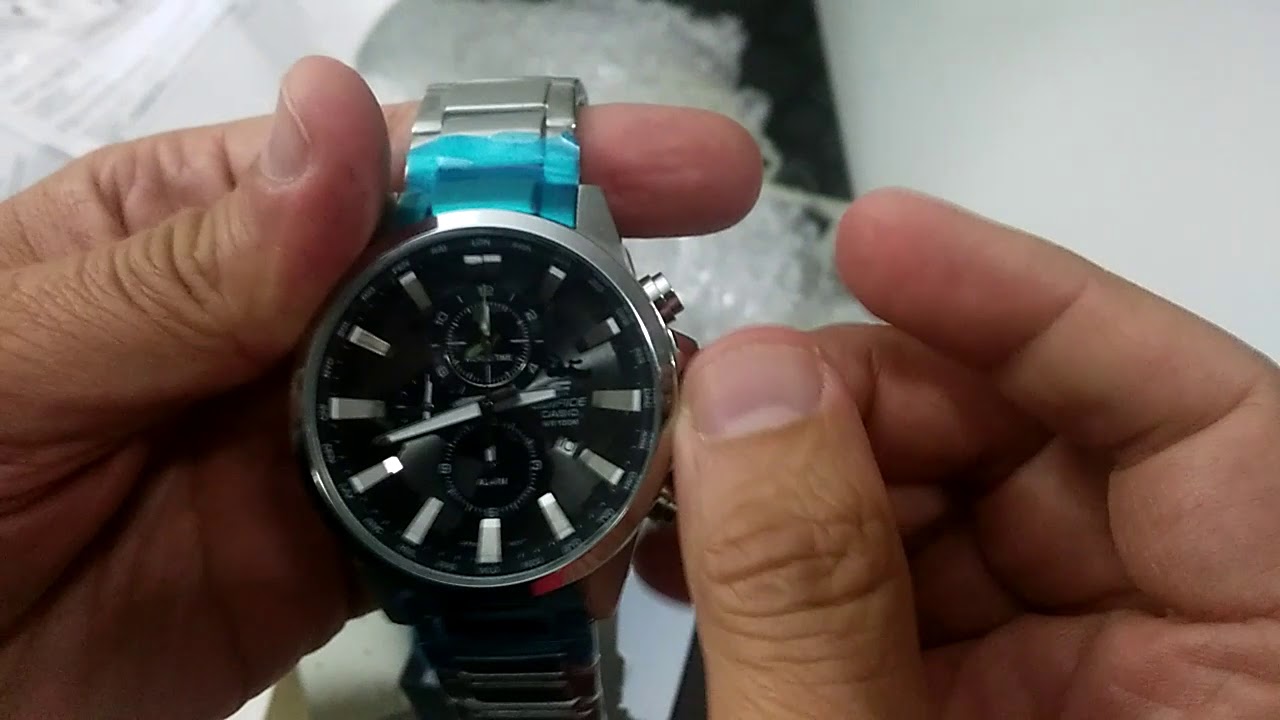 Signs of fake watch Casio Edifice sold as original from Amazon (souq ...