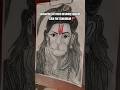 Hanuman Ji Drawing Step by Step 🚩 | Bajrangbali Pencil Art | #shorts #ytshorts #drawing #hanumanji