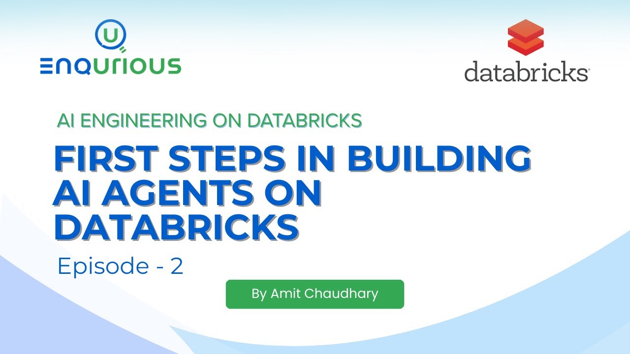 databricks ai functions, explained in five minutes -... Episode 2 | First Steps in Building AI Agents on Databricks - YouTube