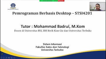 Aktivitas Belajar 1 - Pemrograman Berbasis Desktop - STSI4201