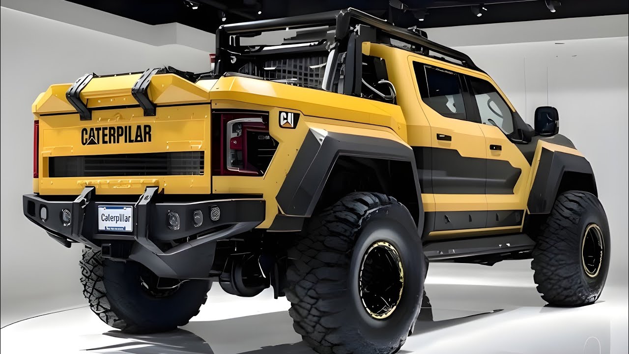 Пикап Caterpillar 2026 года шокирует индустрию | Это не обычный грузовик