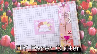 How to Make DIY Handmade Paper Cutter With Ruler and Waterproof Cutting Board | DIY Origami