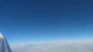 Entire flight time lapse from takeoff to landing