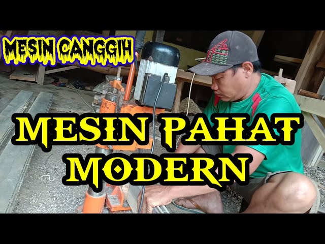 Teknik tukang kayu dengan alat mesin modern praktis cepat dan aman class=