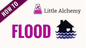 How to make FLOOD in Little Alchemy