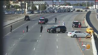 Car-To-Car Shooting On 605 Freeway In Irwindale Causes Crash