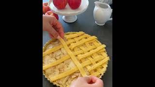 Apple pie??youtubeshorts food recipe