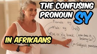 The confusing pronoun sy in Afrikaans