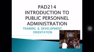 Chapter 5: Training, Development & Orientation