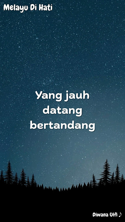 Melayu Di Hati â Lagu Melayu Takkan Hilang di Bumi ðâ€ïž | Lirik Bikin Merinding ð¶