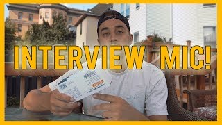 BEST BUDGET INTERVIEW MIC! (Only $20)