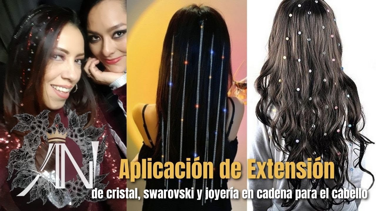 Aplicación de Extensión de Cristal y Swarovski 