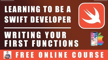 #44 Swift Programming  - Writing your first functions