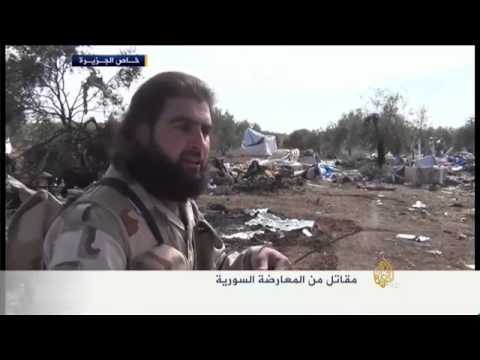 مقتل 60 بقصف النظام مخيما للنازحين بريف إدلب الجنوبي