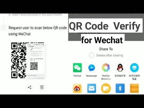 Wechat QR Code  Verification 2022 | How To Creat Wechat WITHOUT QR Code . Sign Up Wechat NO QR Code