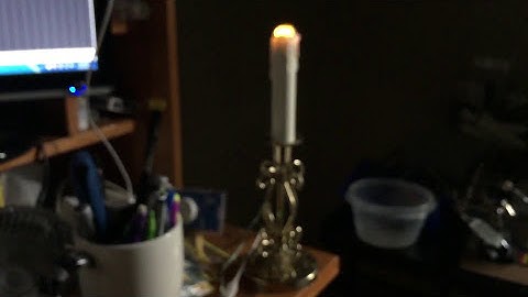 Arduino/Vixen Powered Candle