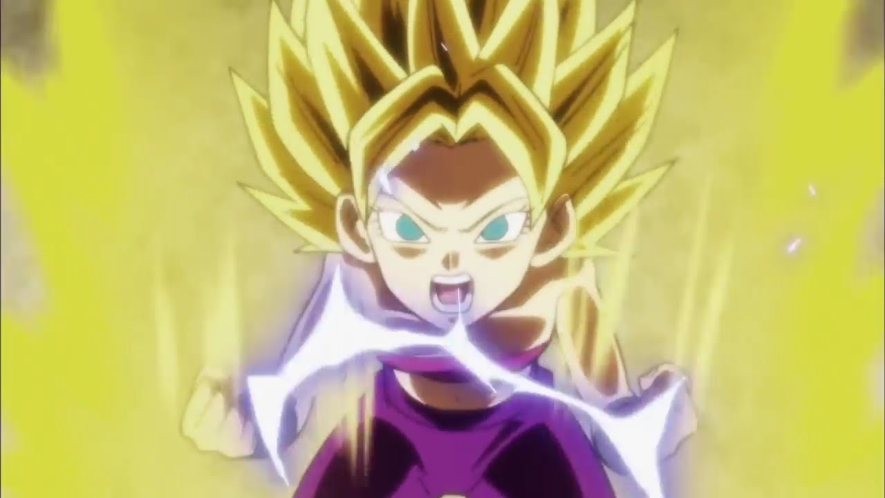 Ssj2 Goku Vs Ssj2 Caulifla (English Subs) [1080p] HD