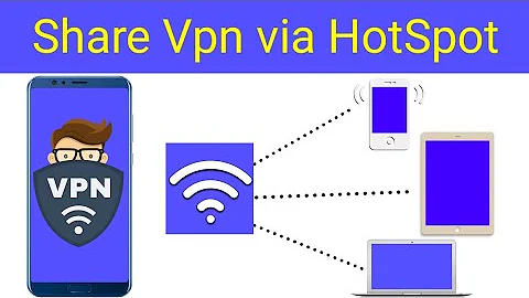 How To Share VPN's  Connection via HotSpot [No Root] || Vpn Wala Net Kese Share Krein