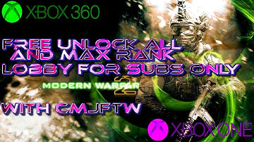 [FREE] XB1 MW2/MW3 (XP / UNLOCK ALL / INFECTIONS  ) (MATRIX MOD MENU)