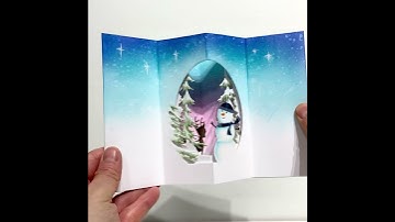 Christmas Tunnel Card