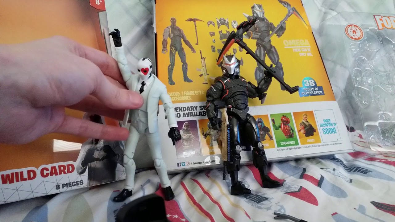 My Unboxing Jazwares Fortnite Legendary series Wild Card And Omega ... - MaxresDefault